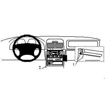 Brodit 852506 ProClip Subaru Forester 98-02