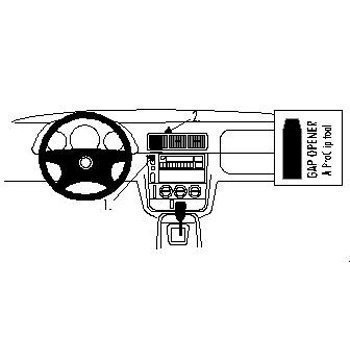 Brodit 852563 ProClip Mercedes Benz M-Class/ML 98-04