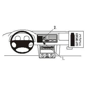 Brodit 852692 ProClip Volkswagen Bora 99-05