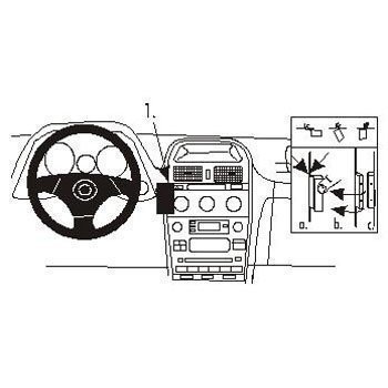 Brodit 852715 ProClip Lexus IS 200/300 01-05