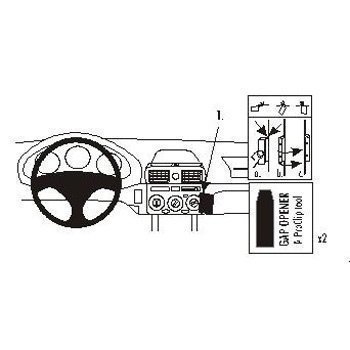 Brodit 852819 ProClip Toyota MR2 Spyder 00-05