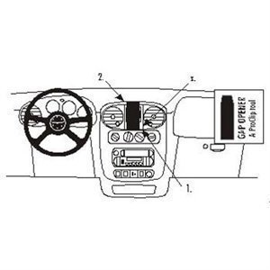 Brodit 852829 ProClip Chrysler PT Cruiser 00-05