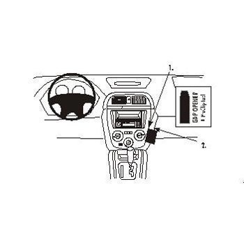 Brodit 852886 ProClip Subaru Impreza 01-04