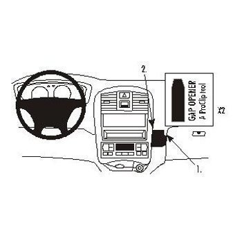 Brodit 852952 ProClip Hyundai Sonata 02-04