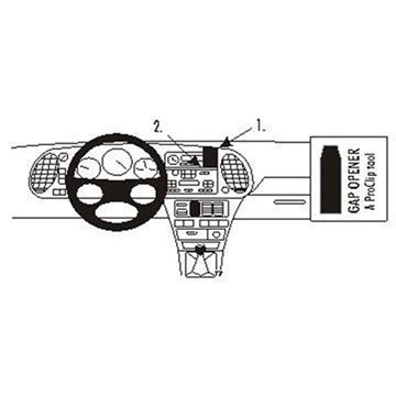 Brodit 853015 ProClip Saab 9-3 98-02