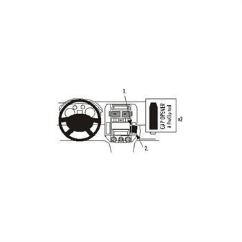 Brodit 853029 ProClip Volkswagen Polo 02-09