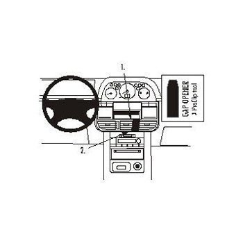 Brodit 853134 ProClip Nissan X-Trail 02-03