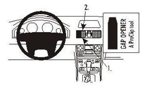 Brodit 853171 ProClip Volvo XC90 02-13